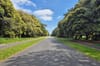 The long walk from the Woodside pitches towards the toilets at the Red Stables.
