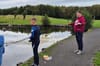 In Darndale Park, people fish for carp and pike – but an invasive weed threatens the balance